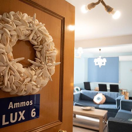 Ammos Lux Apartments Ajía Triáda Eksteriør bilde