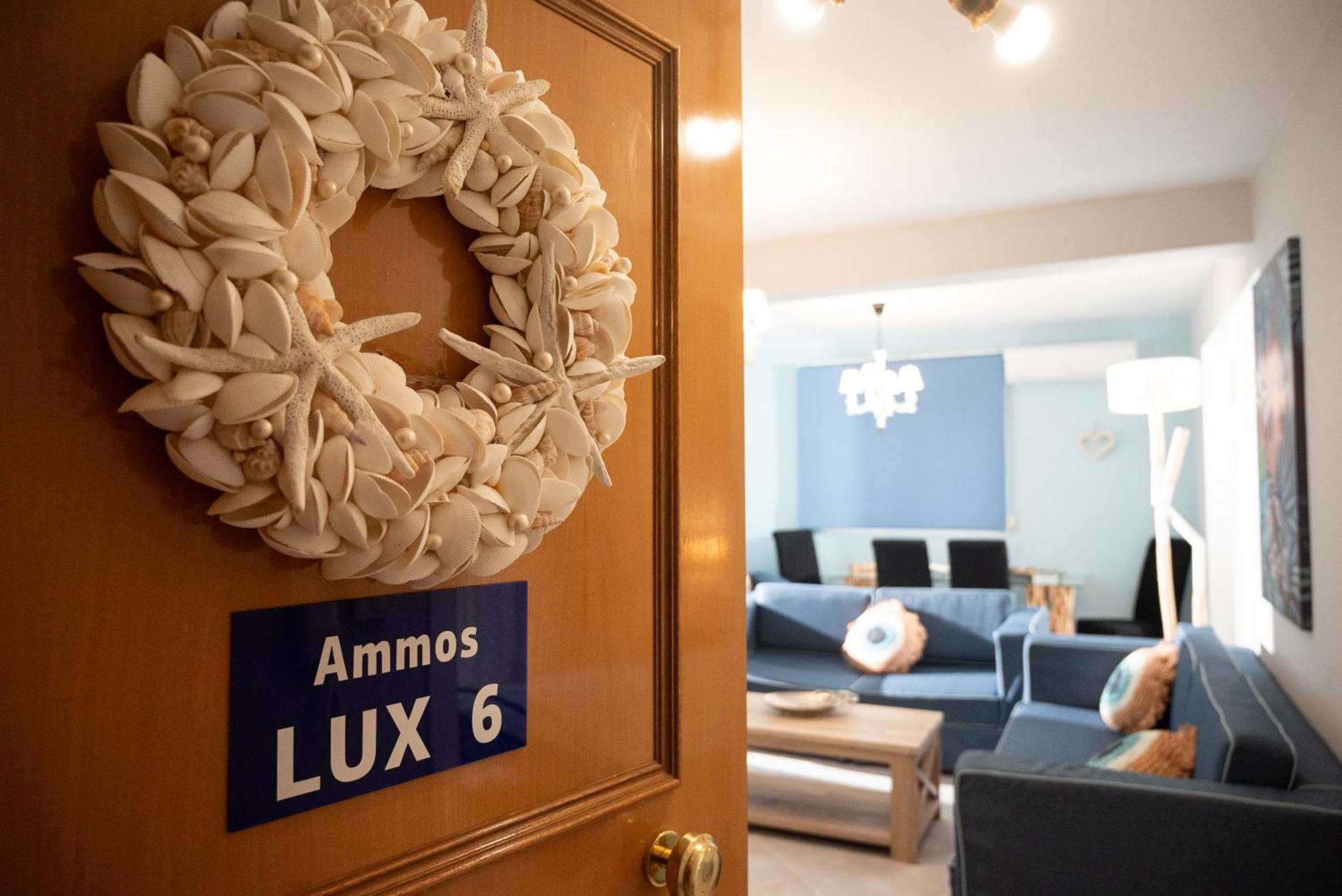 Ammos Lux Apartments Ajía Triáda Eksteriør bilde